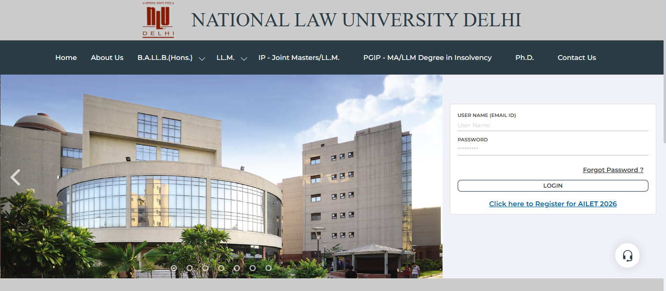 AILET 2026 admit card released at nationallawuniversitydelhi.in: Direct ...